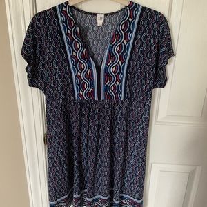 Gap printed tunic dress